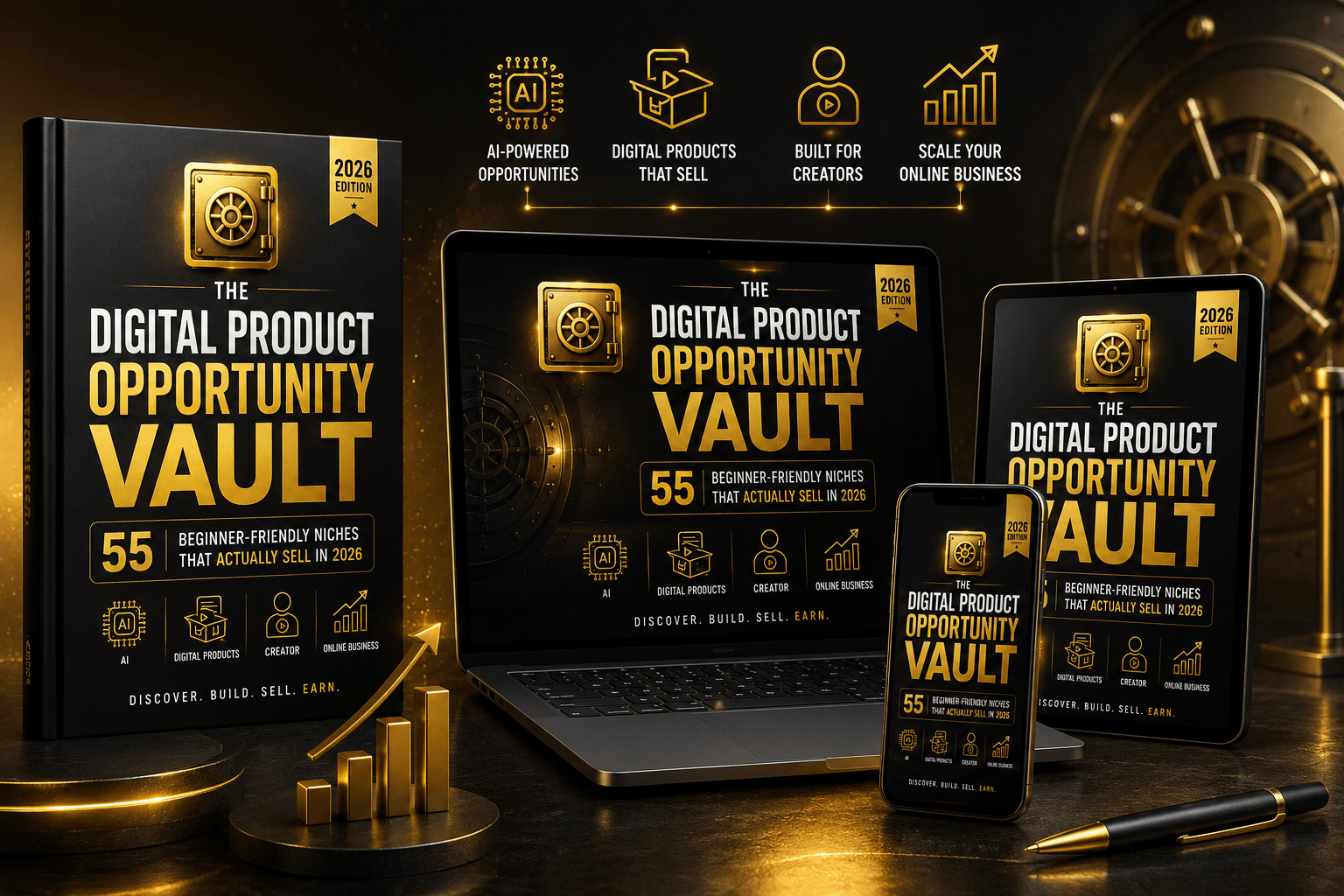 The Digital Product Opportunity Vault (2026 Edition)