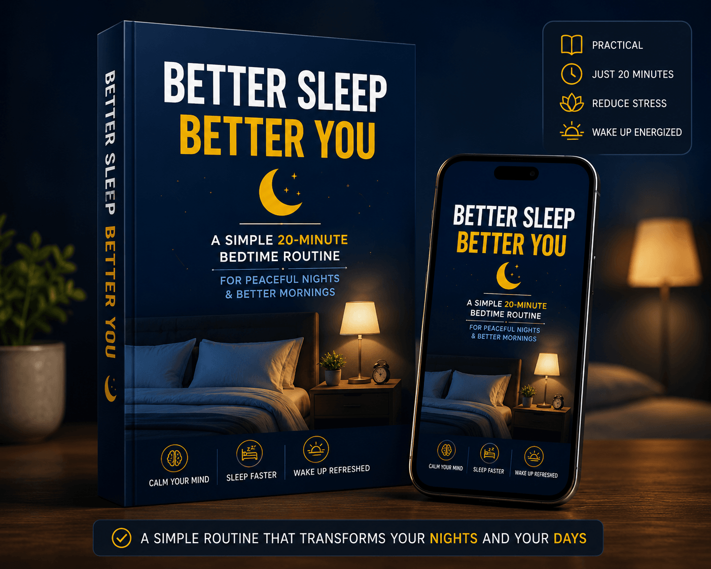 Better Sleep Better You: The 20-Minute Bedtime Routine